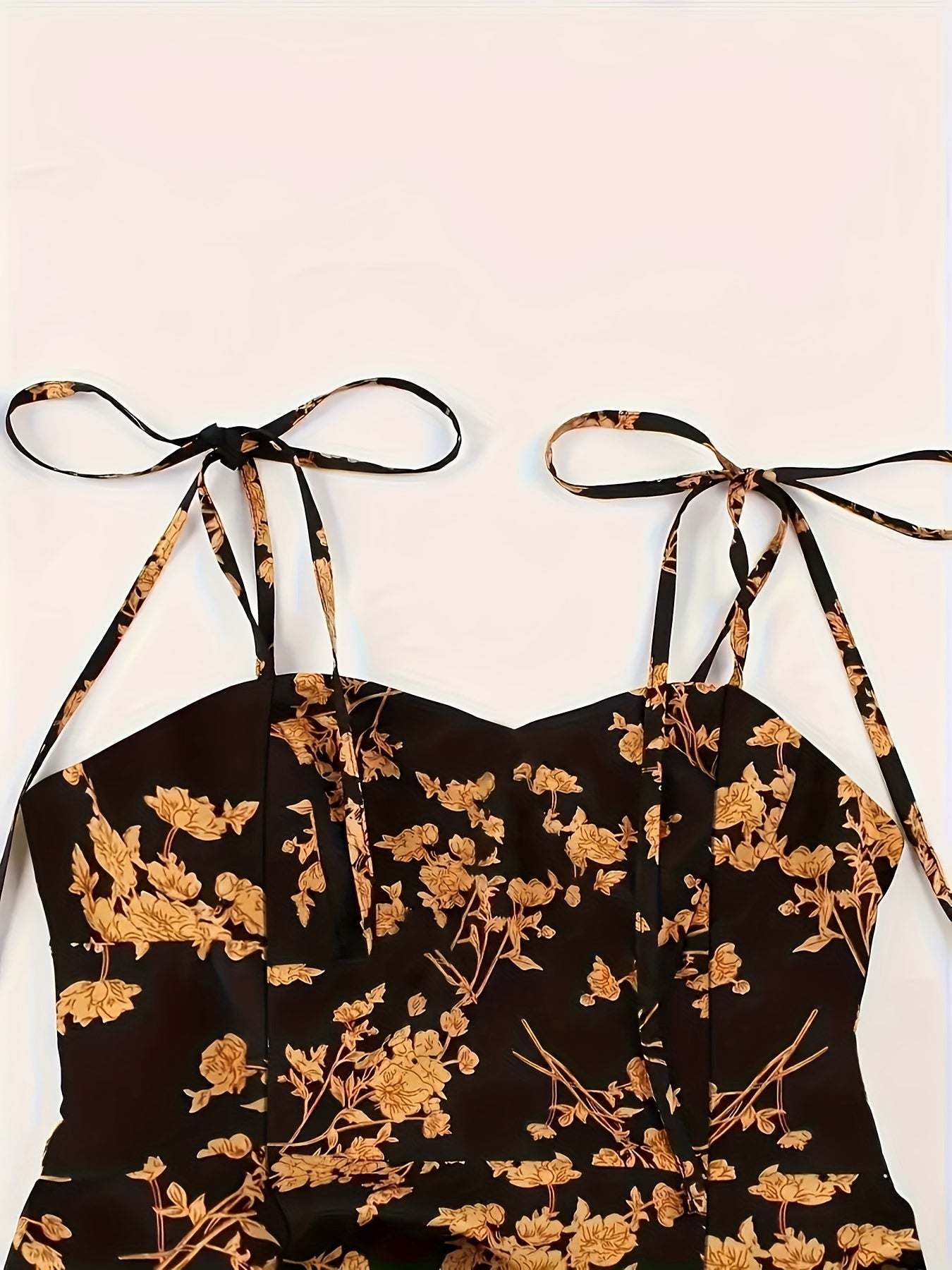 Y2K Women's Floral Print Off-Shoulder A-Line Dress - Lightweight Summer Machine Washable Elegant Party & Casual Outfit, Fitted Silhouette