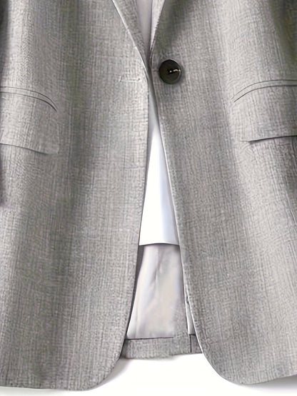 Internet Celebrity Women's Loose-Fit Casual Jacket for Spring and Autumn, Small Suit Top