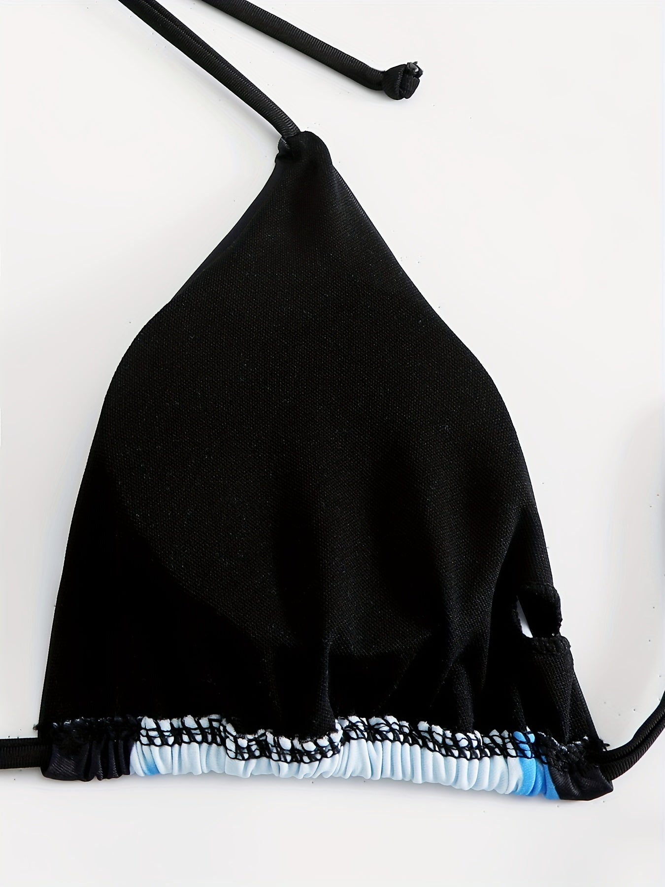 Split-Print Bikini Swimsuit