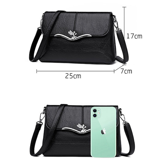 Women Fashion Tote Bag High Quality Soft Leather Ladies Handbags Female Small Shoulder Crossbody Bags for Ladies