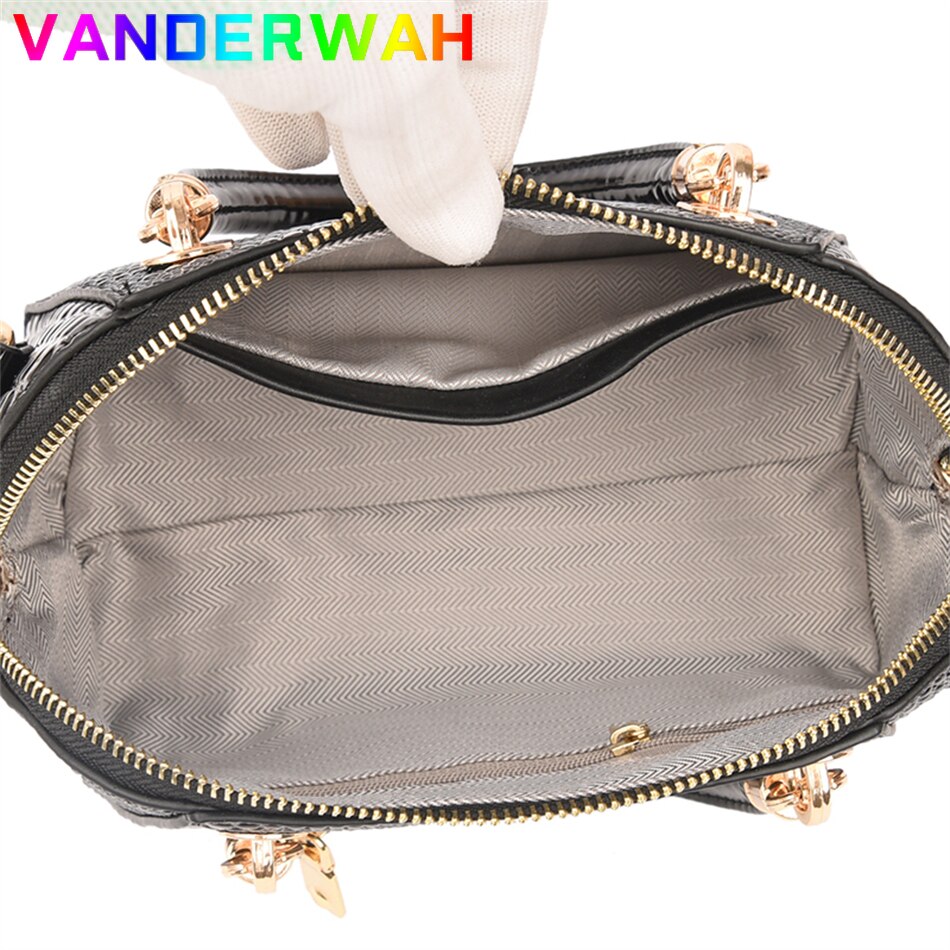 Luxury Designer Ladies Handbag Crocodile Pattern Women Tote Oblique Bag European and American Style Messenger Shoulder Large