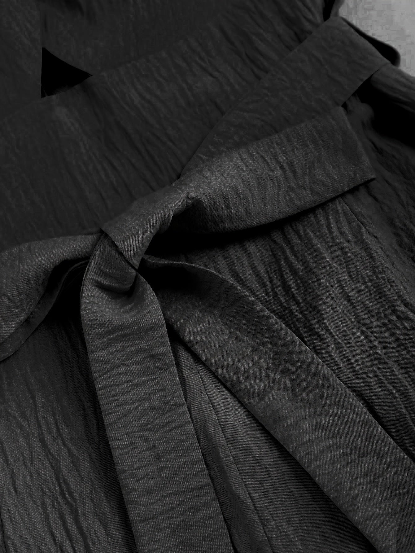 Twist Front Solid Belted Romper Jumpsuit, Casual Backless Spaghetti Strap Romper Jumpsuit For Spring & Summer, Women's Clothing