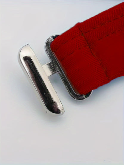 Women's Sexy Bikini Swimwear Set, Two-Piece V Neck & High Cut Bottom Bathing Suit, Adjustable Straps, Quick-Dry Fabric, Beachwear For Summer Pool Parties