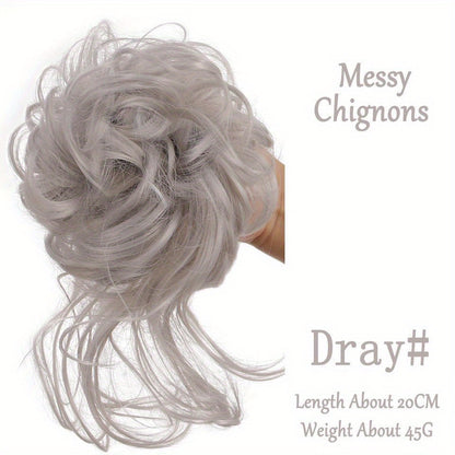 Easy-Attach Curly Bun Scrunchie