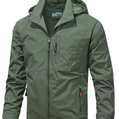 Men's Lightweight Jacket Packable Windbreaker Running Jacket Coat Stand Collar Windbreaker Bomber Jacket
