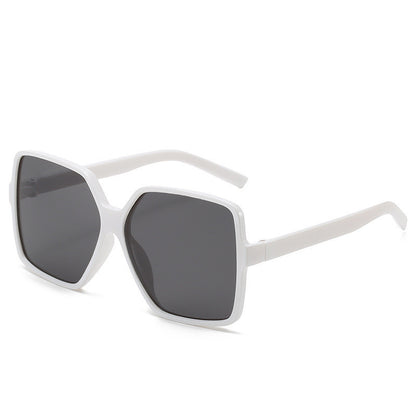 Fashion Women Oversize Sunglasses Gradient Lens Plastic Big Frame For Driving Travel