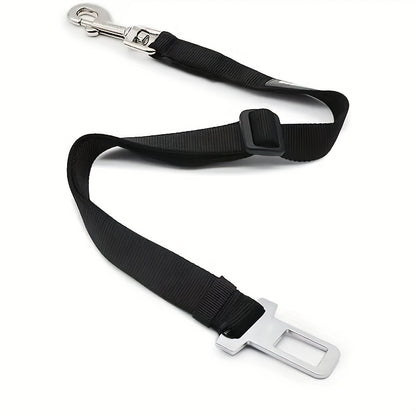 Retractable Pet Safety Seat Belt - 1pc Dog & Cat Car Travel