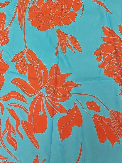 Sexy Floral Print Halter Neck Dress, Boho Backless Halter Dress For Spring & Summer, Women's Clothing