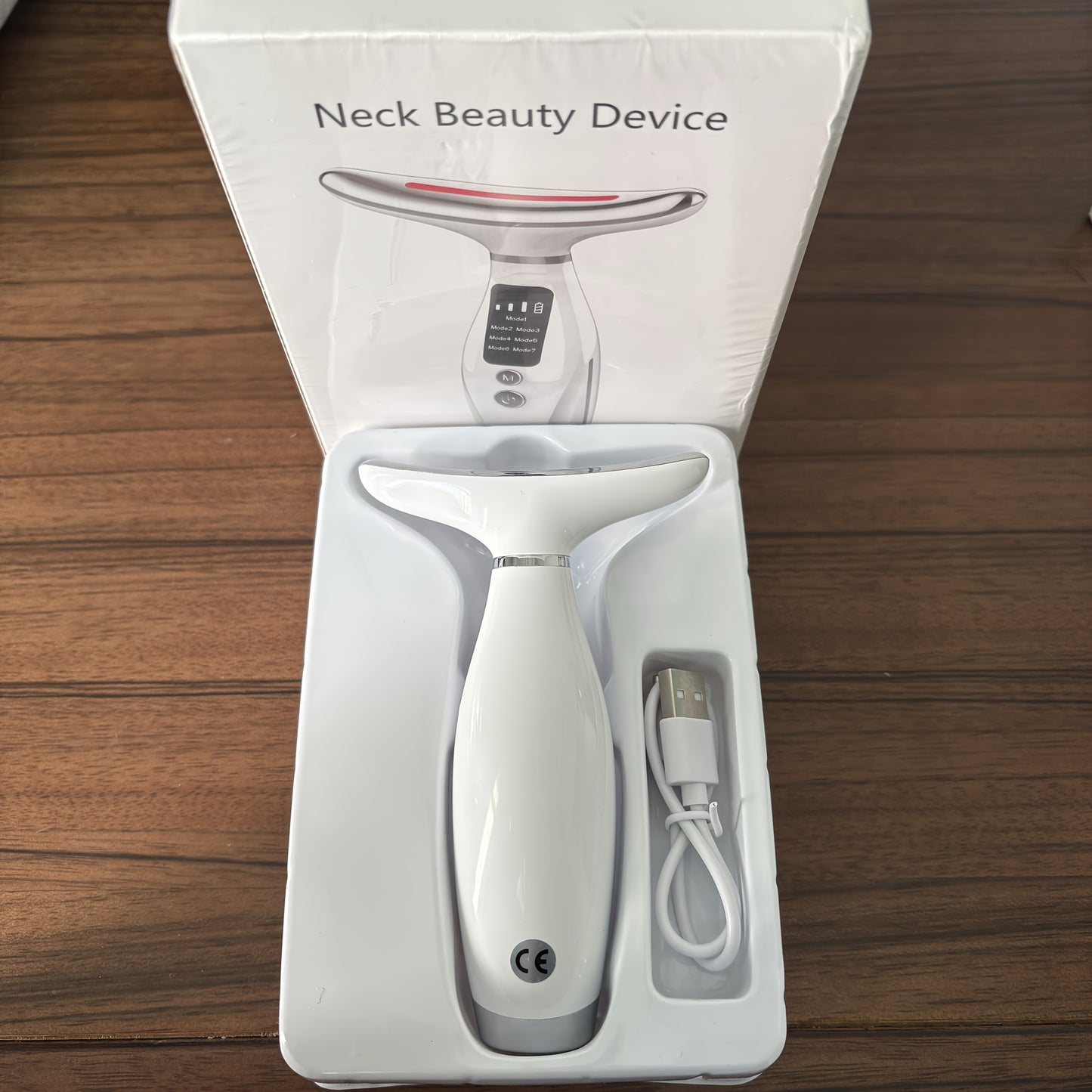 7Color LED & Heated Facial Neck - Comprehensive Skin Care for Women - Gift for Mothers Day