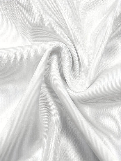 Solid Open Front Blazer, Casual Long Sleeve Blazer For Office & Work, Women's Clothing