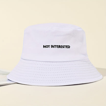 Embroidered Beach Bucket Hat