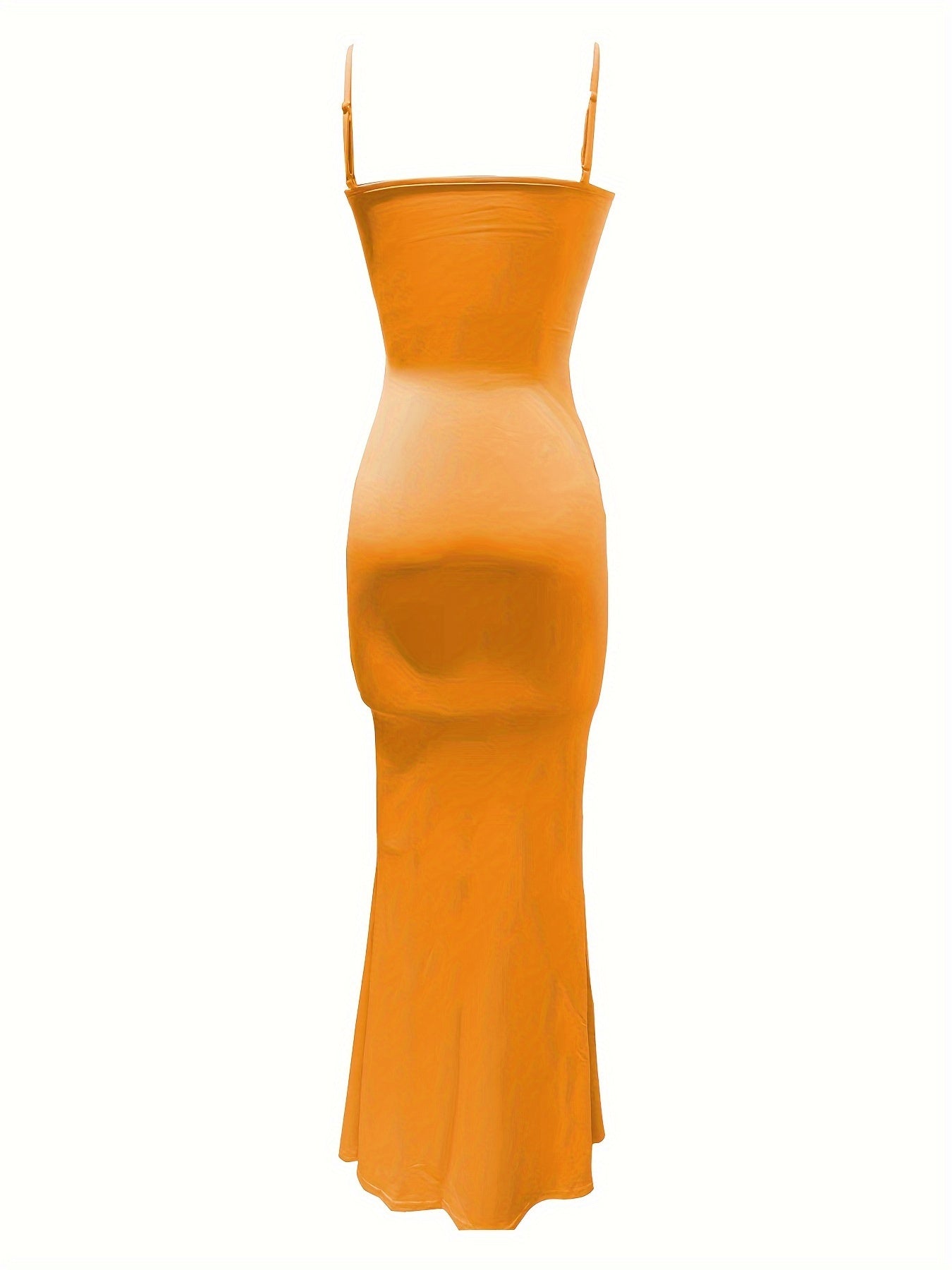 Women's Casual Lounge Slip Long Dress, Sexy Sleeveless Backless Bodycon Maxi Dress, Women's Clothing