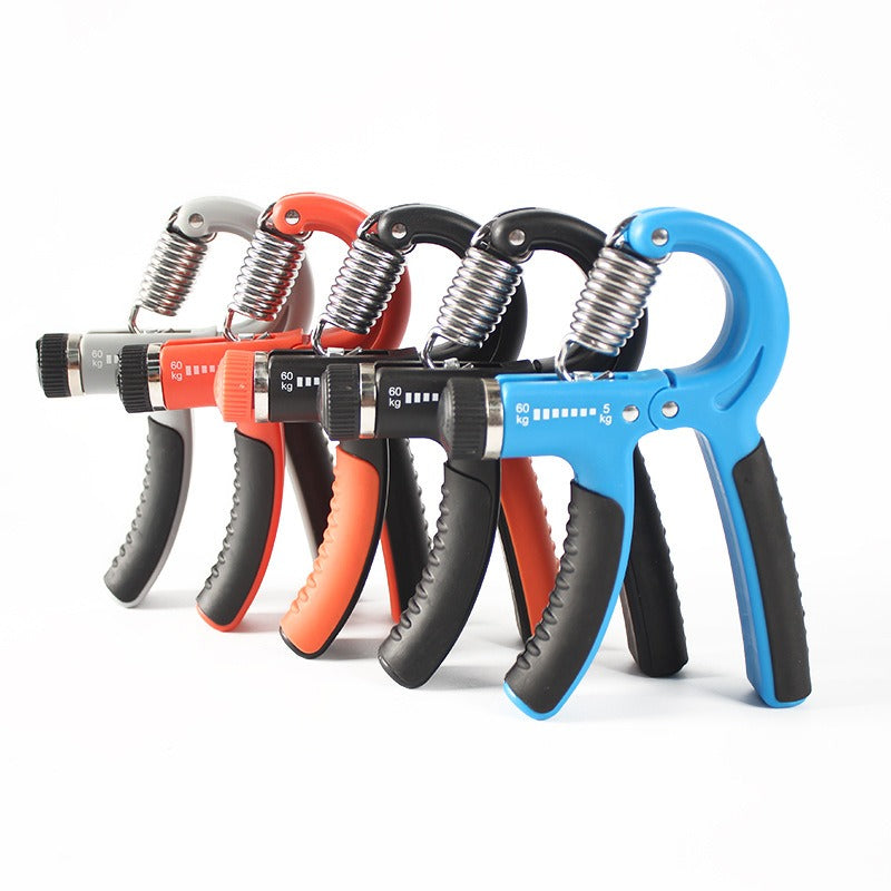 Counting adjustable adhesive grip strength device 5-60KG portable hand grip strength training device fitness grip strength device
