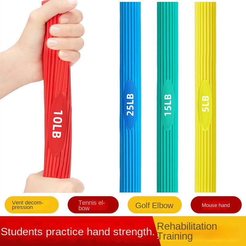 Multi functional resistance bar rehabilitation training arm strength wrist strength exercise resistance bar arm strength device