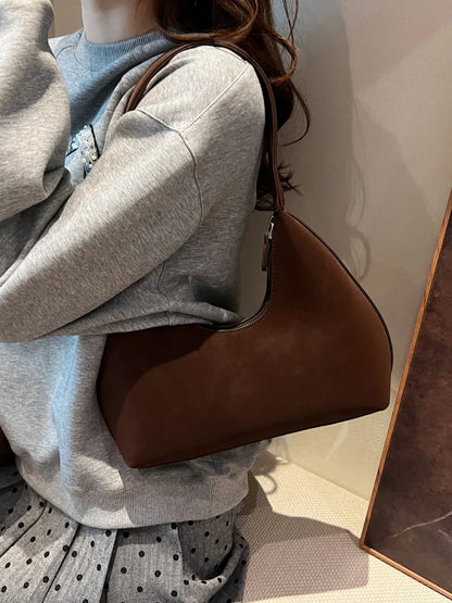 Shoulder Bag with Zip