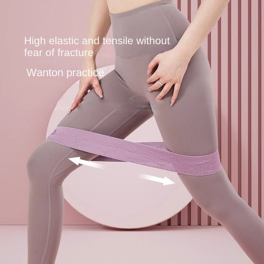 Hip yoga equipment elastic ring resistance band
