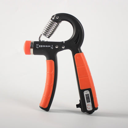 Counting adjustable adhesive grip strength device 5-60KG portable hand grip strength training device fitness grip strength device