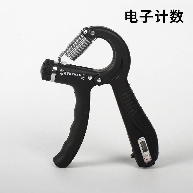 Counting adjustable adhesive grip strength device 5-60KG portable hand grip strength training device fitness grip strength device