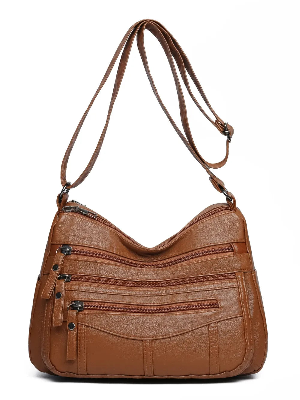 Multi-Compartment Crossbody Bag