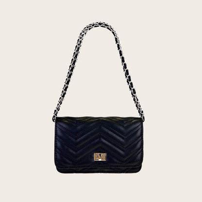 Classic Diamond Embroidery Thread Small Square Bag Fashion Ladies Shoulder Bag Simple Chain Messenger Bag for Women