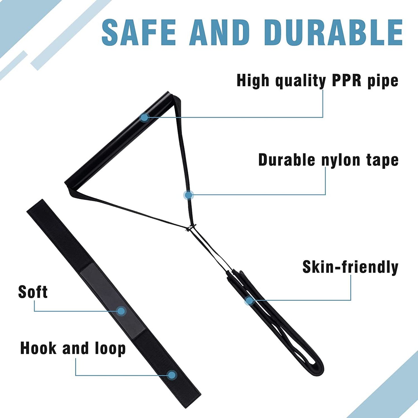 Y-shaped strap spinal massage decompression traction belt hanging neck stretching suspension type neck protection belt chin pad