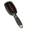 1-Year Household Car Microcurrent Electric Massage Hair Comb Cross-Border Spot Pure English LED USB Vibrating Hair Straightener