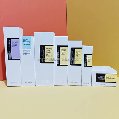 Korean Skin Care All Snail Mucin Mini Travel Set Essentials Including Face Wash Moisturizer Eye Rejuvenating Gift