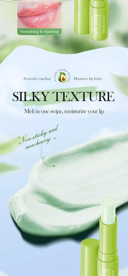 Autumn/Winter Avocado Herbal Moisturizing Lip Balm with Fruit Flavored Labeling Regular Size 2.7g