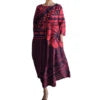 Pacific Island Tribal Design Floral Hawaiian Dresses Women Pocket Loose O-neck Polynesian Clothing Samoan Puletasi Dress