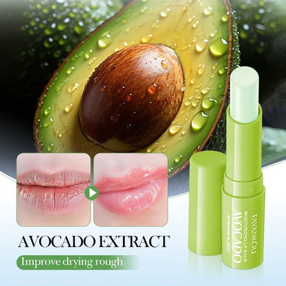 Autumn/Winter Avocado Herbal Moisturizing Lip Balm with Fruit Flavored Labeling Regular Size 2.7g