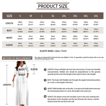Luxury Marshall Islands Pattern Long Dress for Women Casual 3/4 Sleeve Dresses Maxi Dress Empire Waist Loose with Belt Wholesale