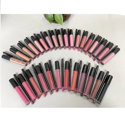 SENKA Private Label Matte Liquid Lipstick + Lip Liner Pens Set Waterproof No Stickiness Long Wear Lip Gloss Make up Gift Set