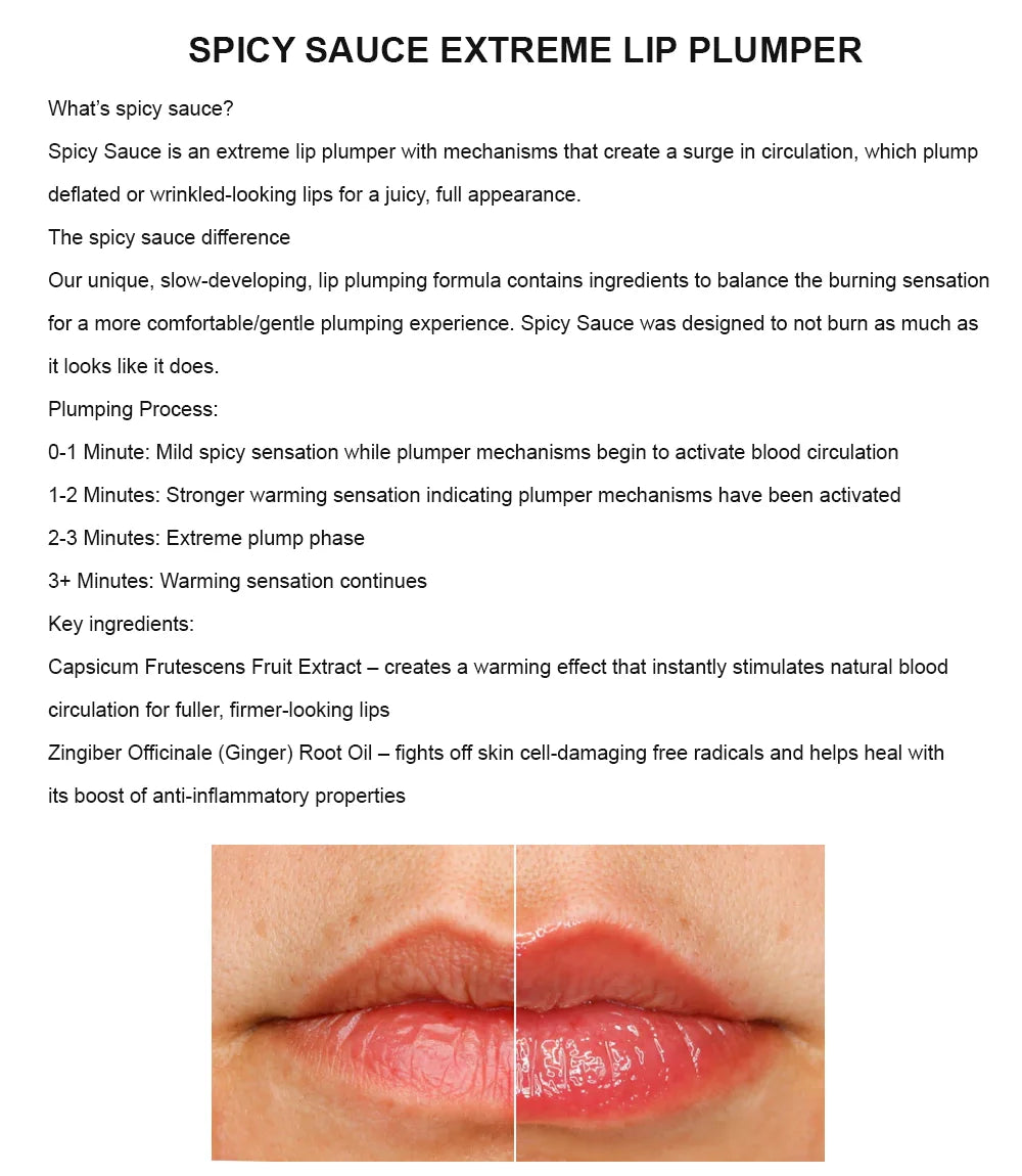 Top Trending Spicy Tingle Lip Gloss Plumper Lip Volumizer Plumper Pen Private Label