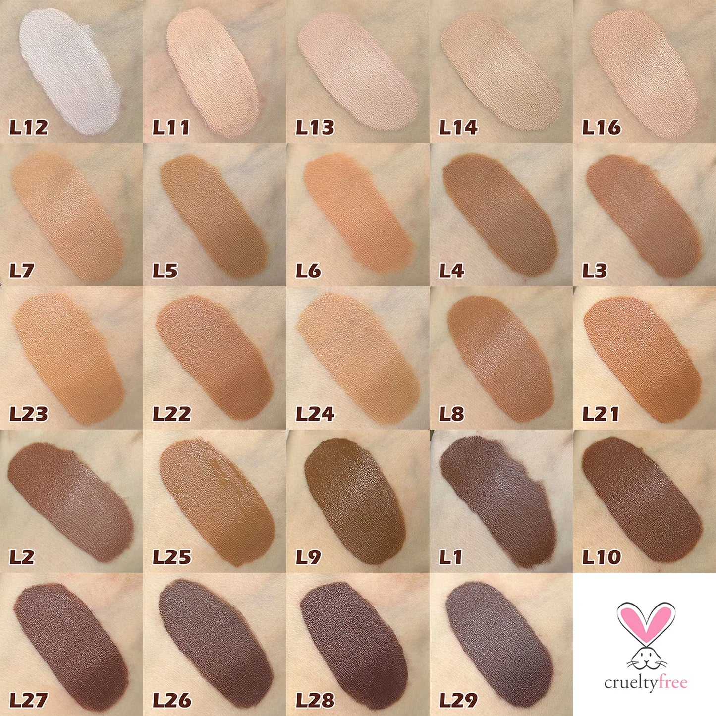 OEM Private Label Custom Logo Free Sample Vegan Full Coverage Foundation Makeup Matte Foundation for Makeup