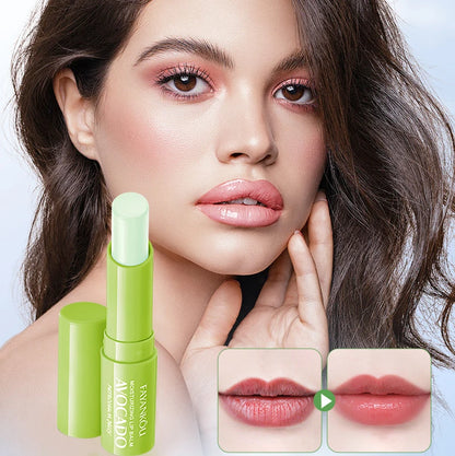 Autumn/Winter Avocado Herbal Moisturizing Lip Balm with Fruit Flavored Labeling Regular Size 2.7g