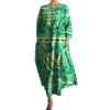 Pacific Island Tribal Design Floral Hawaiian Dresses Women Pocket Loose O-neck Polynesian Clothing Samoan Puletasi Dress