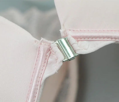 New Fashion Bralette Sexy Lingerie Seamless Push Up Bra Sets Front Closure Candy Color Underwear Women Small Size Brassiere