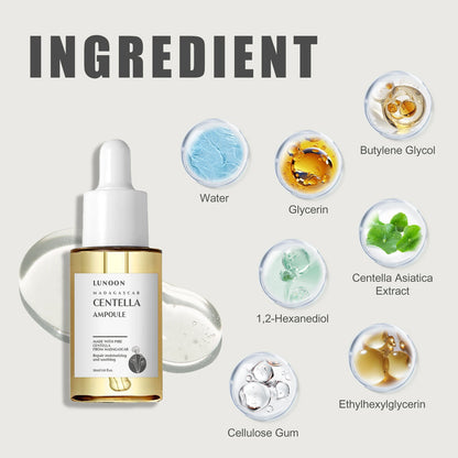 7 Seconds Repair Damaged Facial Barrier Serum Centella Asiatica Moisturize Hydrat Soothing Smoothing Anti-Aging Korean Skincare