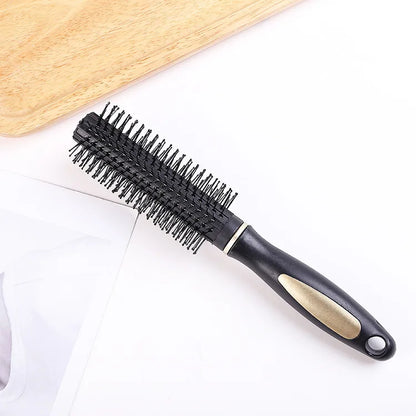 Black Air Bag Anti Static Comb Plastic Massage Anti Static Hair Brush Practical Care SPA Head Massager Household Curly Hair Comb