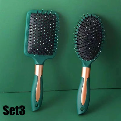 Hair Massage Air Cushion Comb Brush Scalp Hairbrush Detangle Anti Static Salon Hairdressing Styling Tool For Straight Curl Hair