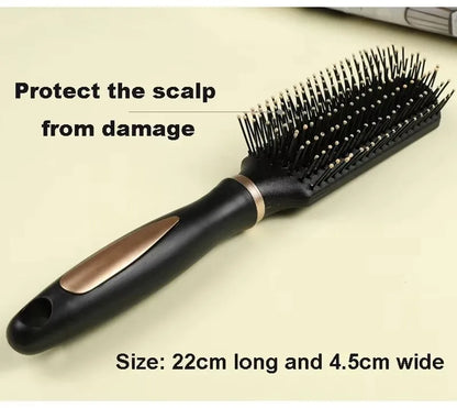 Professional Salon Straight Smooth Paddle Hair Brush Large Hairdressing All Hair Type Hairbrush Styling Comb for Women Men