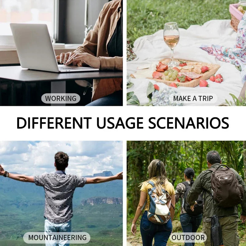 Insulated bag, lunch box, handbag, square insulated bag, aluminum foil thickened bento bag, office worker, student bring food, l