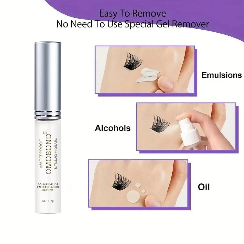 7g Quick Dry Invisible False Eyelash Glue Styling Transparent Natural Fake Eyelashes Extension Glue Adhesive Waterproof Makeup *