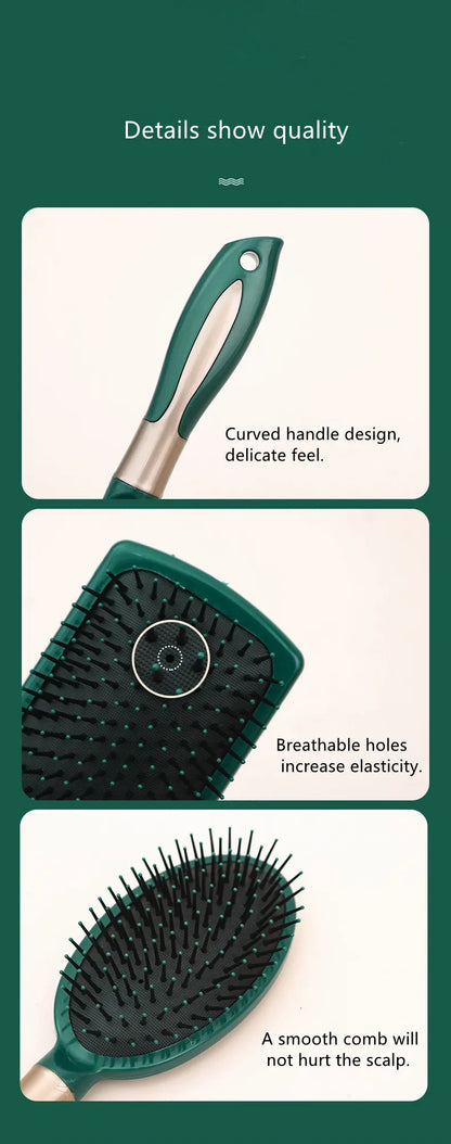 1PC Anti-static Smooth Hair Air Cushion Comb with Massage Airbag for Curly Hair Comfortable Scalp Massage
