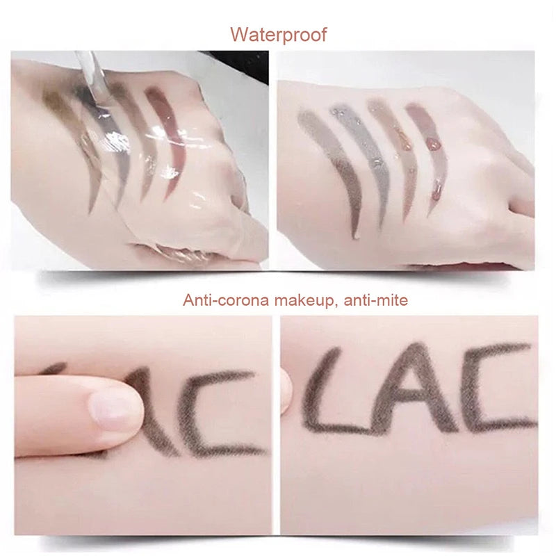 4 Forks Eyebrow Pencil Waterproof Long-lasting Natural Tint Brows Makeup Anti-smudge Non-fading Easy To Draw Eyebrow Cosmetic