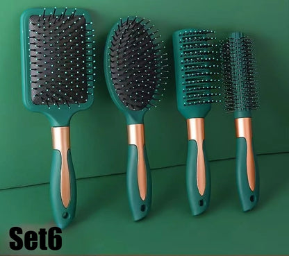 Hair Massage Air Cushion Comb Brush Scalp Hairbrush Detangle Anti Static Salon Hairdressing Styling Tool For Straight Curl Hair