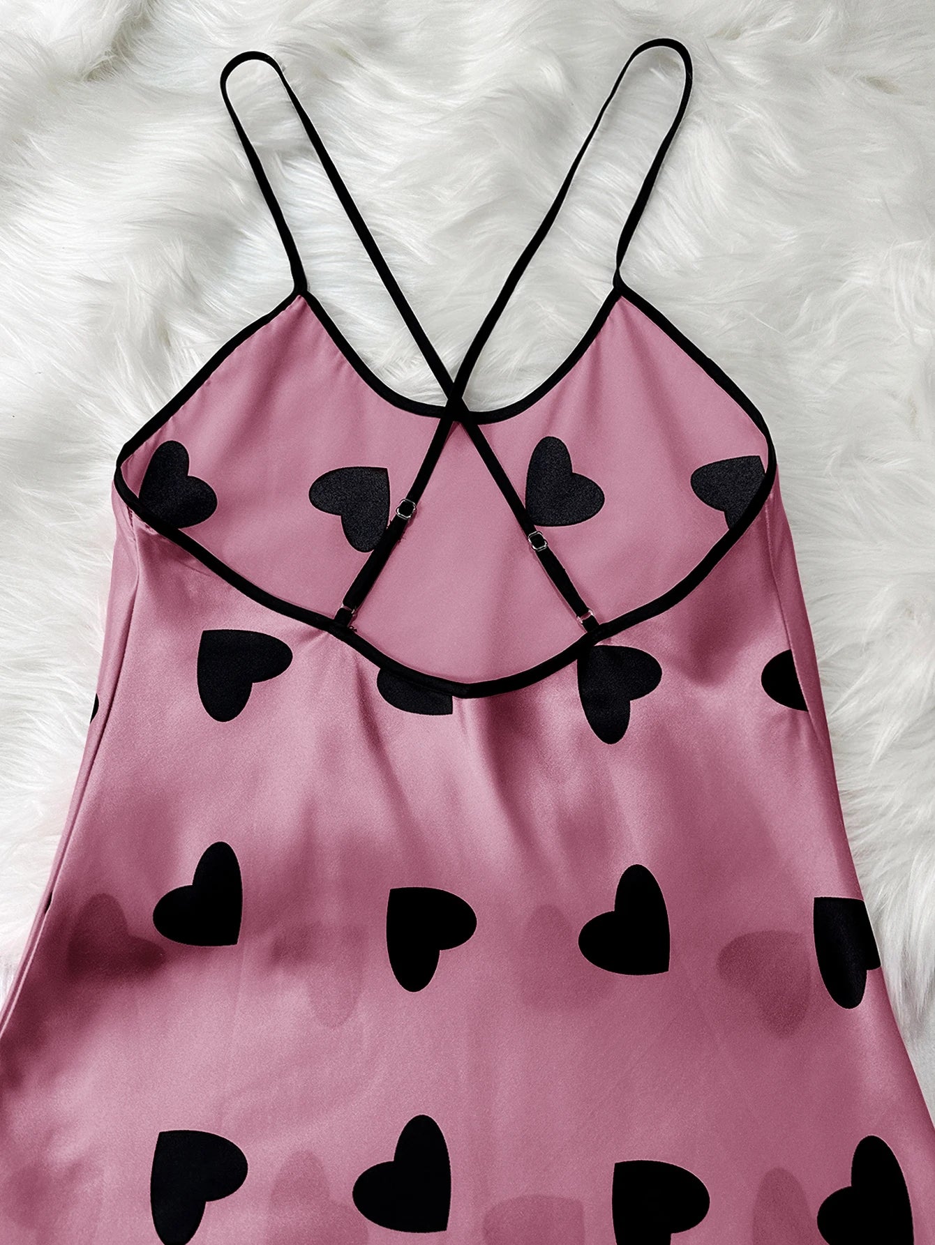 Summer new sexy printed round-neck halter dress for casual and comfortable women's pajamas