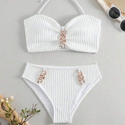 Summer Sexy Bikinis Female Swimsuits Women's Swimwear Push Up Swim Wear Bathing Suits Brazilian Bikini Set Beachwear Pool Bather