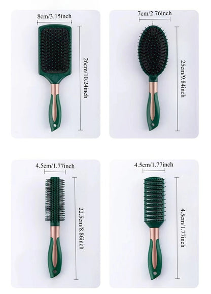 Hair Massage Air Cushion Comb Brush Scalp Hairbrush Detangle Anti Static Salon Hairdressing Styling Tool For Straight Curl Hair