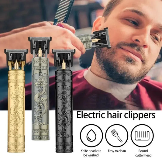 Vintage T9 Electric Hair Cutting Machine Hair Clipper Professional Men Shaver Re